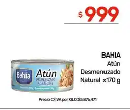 Nini Mayorista Bahia atún desmenuzado natural oferta