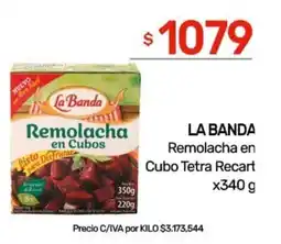 Nini Mayorista La banda remolacha en cubo tetra recart oferta