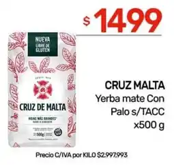 Nini Mayorista Cruz Malta yerba mate con palo oferta