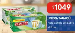 Nini Mayorista Union/Taragüi mate cocido sin sobre oferta