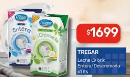 Nini Mayorista Tregar leche LV brik entera/descremada oferta