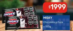 Nini Mayorista Misky chocolate p/taza oferta