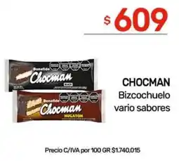 Nini Mayorista Chocman bizcochuelo oferta