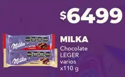 Nini Mayorista Milka chocolate leger oferta