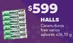Nini Mayorista Halls caramelos duros oferta