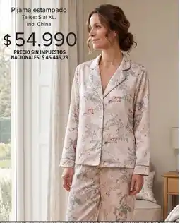 Carrefour Pijama estampado oferta
