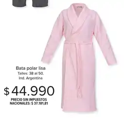 Carrefour Bata polar lisa oferta