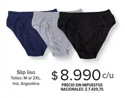 Carrefour Slip liso oferta
