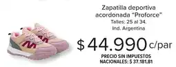 Carrefour Proforce zapatilla deportiva acordonada oferta
