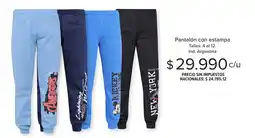 Carrefour Pantalón con estampa oferta