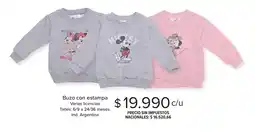 Carrefour Buzo con estampa varias licencias oferta