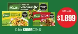 Supermercados Tadicor Knorr caldo oferta