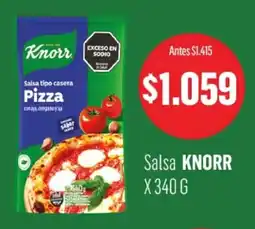 Supermercados Tadicor Knorr salsa oferta