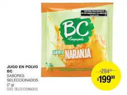 Atomo Conviene Bc jugo en polvo sabores seleccionados oferta