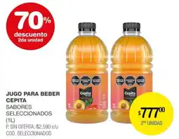 Atomo Conviene Cepita jugo para beber sabores seleccionados oferta