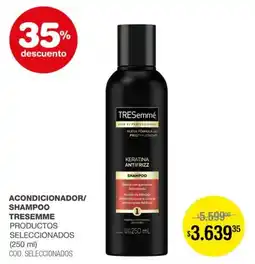 Atomo Conviene TRESemmé acondicionador/ shampoo oferta