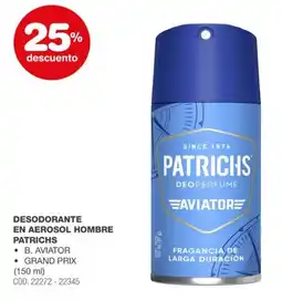 Atomo Conviene Patrichs desodorante en aerosol hombre oferta