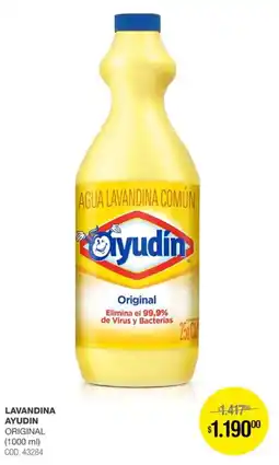 Atomo Conviene Ayudín lavandina original oferta