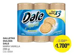 Atomo Conviene Dale galletas dulces maria vainilla oferta