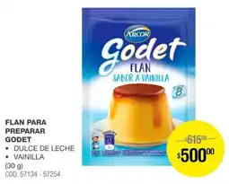 Atomo Conviene Godet flan para preparar oferta