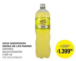 Atomo Conviene Sierra de los padres agua saborizada sabores seleccionados oferta