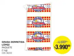 Atomo Conviene Grasa derretida lópez paquete oferta