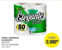 Atomo Conviene Elegante papel higiénico blanco oferta