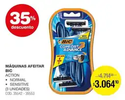 Atomo Conviene Bic máquinas afeitar action oferta