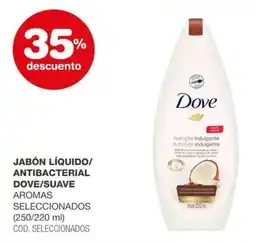 Atomo Conviene Dove/suave jabón líquido/ antibacterial aromas seleccionados oferta