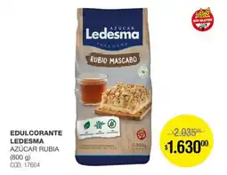 Atomo Conviene Ledesma azúcar edulcorante rubia oferta