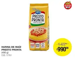 Atomo Conviene Presto pronta harina de maíz oferta