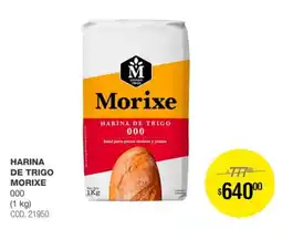 Atomo Conviene Morixe harina de trigo 000 oferta