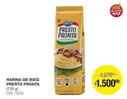 Atomo Conviene Arcor presto pronta harina de maíz oferta