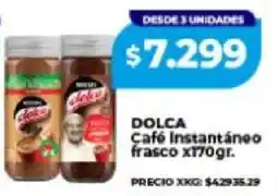 Supermayorista Vital Dolca café instantáneo frasco oferta