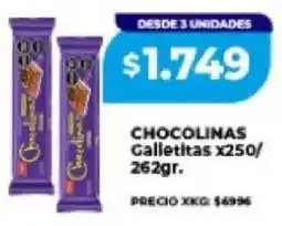 Supermayorista Vital Chocolinas galletitas oferta
