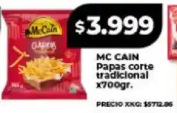 Supermayorista Vital McCain papas corte tradicional oferta