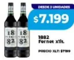 Supermayorista Vital 1882 fernet oferta