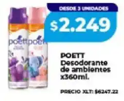 Supermayorista Vital Poett desodorante de ambientes oferta