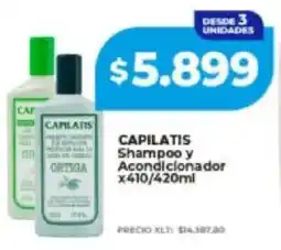 Supermayorista Vital Capilatis shampoo y acondicionador oferta