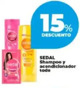 Supermayorista Vital Sedal shampoo y acondicionador todo oferta