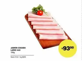 Atomo Conviene Jamon Cocido Lario 443 oferta
