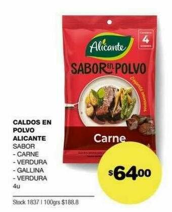 Atomo Conviene Caldos En Polvo Alicante oferta