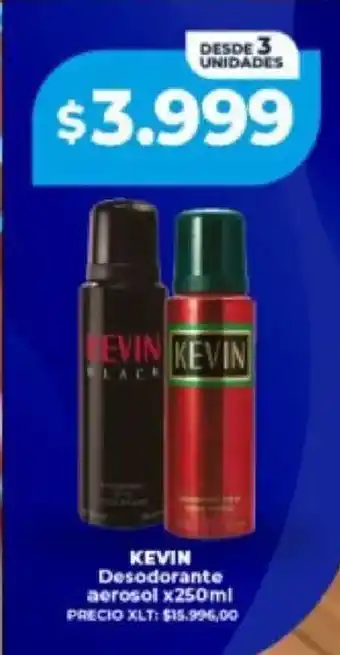 Supermayorista Vital Kevin desodorante aerosol oferta