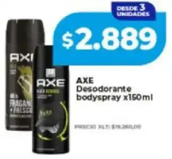 Supermayorista Vital Axe desodorante bodyspray oferta
