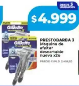 Supermayorista Vital Prestobarba 3 maquina de afeltar descartable nueva oferta