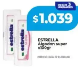 Supermayorista Vital Estrella algodon super oferta