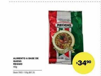 Atomo Conviene Alimento A Base De Queso Reggio oferta