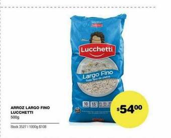 Atomo Conviene Arroz Largo Fino Lucchetti oferta