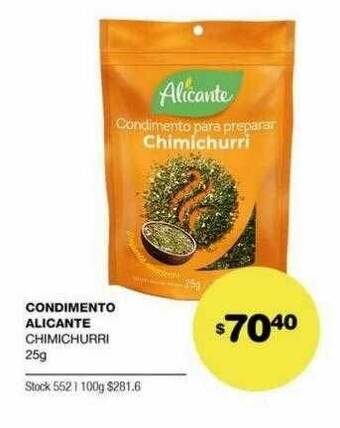 Atomo Conviene Condimento Alicante oferta