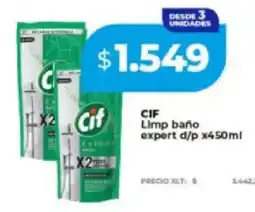 Supermayorista Vital Cif limp baño expert d/p oferta